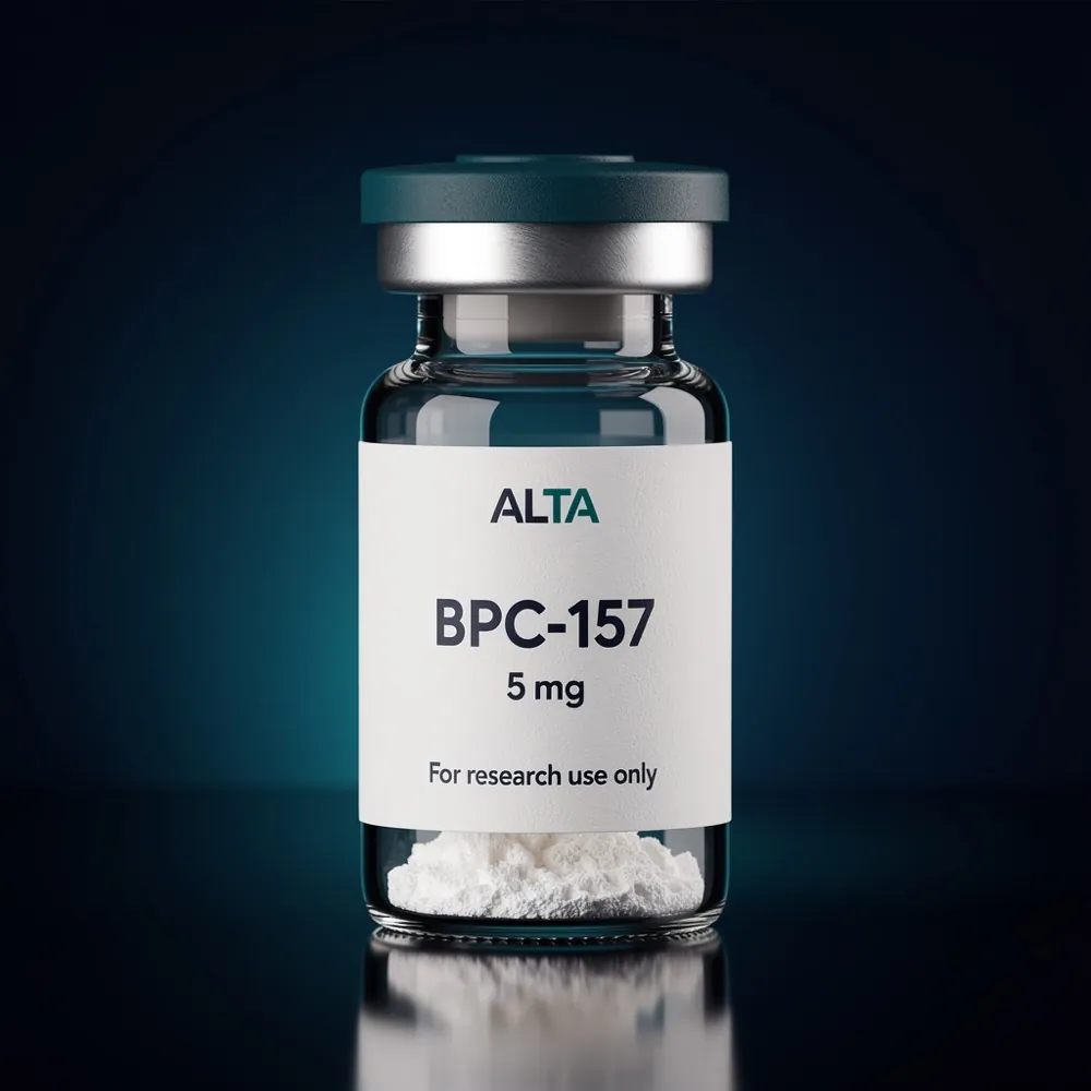 ALTA BPC-157 research peptide vial