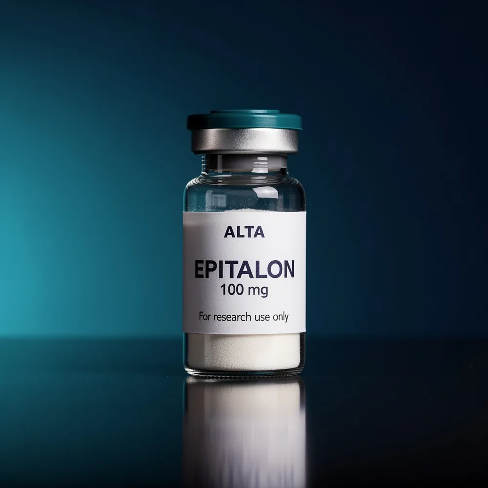 Epitalon research peptide vial