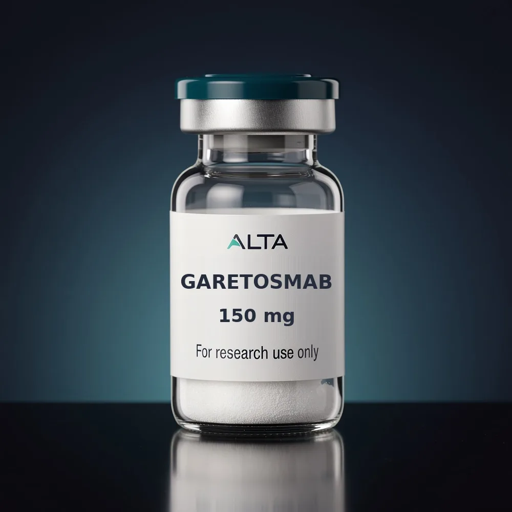 Garetosmab research antibody vial