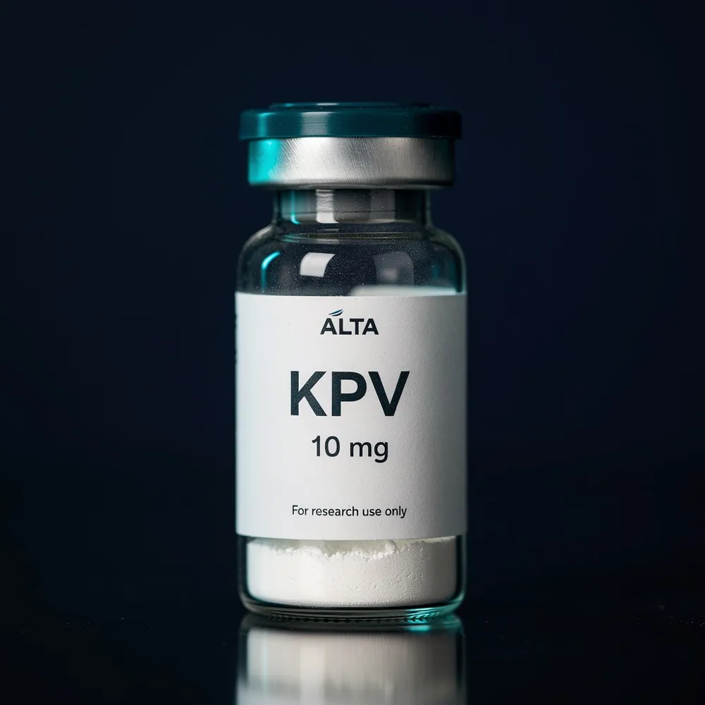 KPV research peptide vial