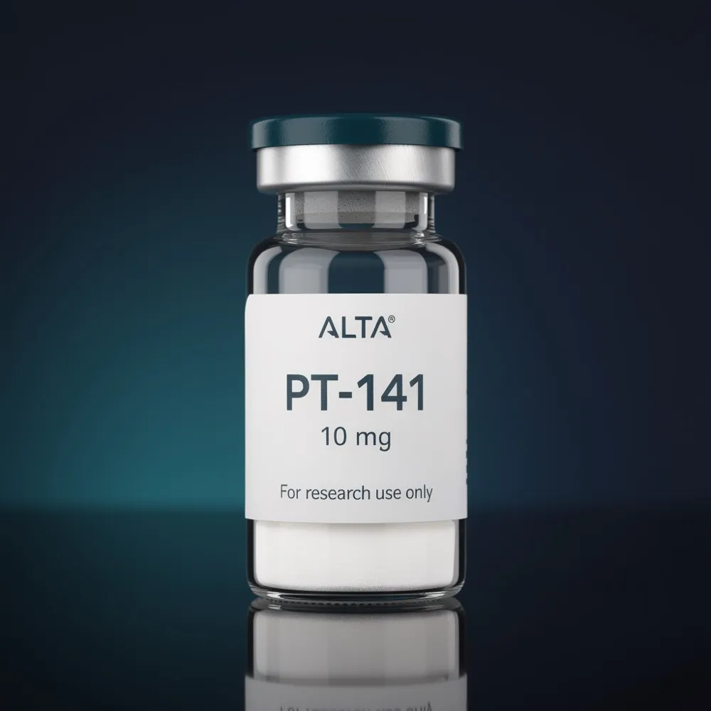 PT-141 research peptide vial