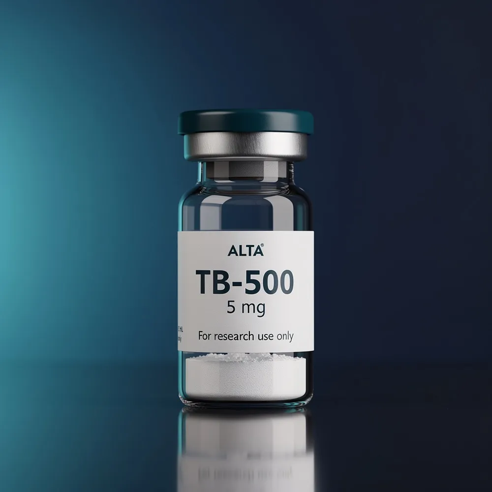 TB-500 research peptide vial