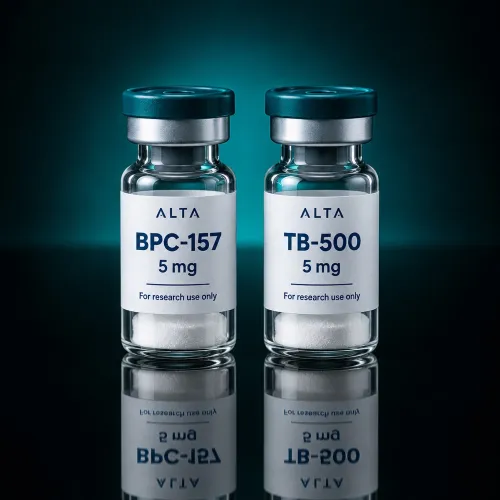 Wolverine Stack research peptide vial