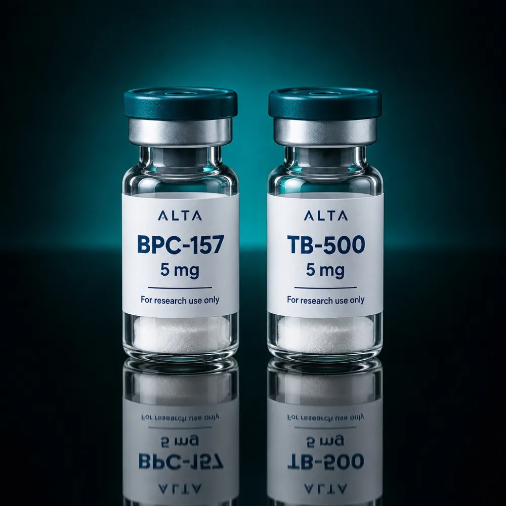 Wolverine Stack research peptide vial